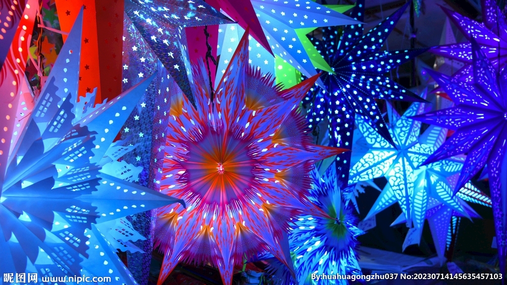 彩色渐变抽象拉丝流体波浪线条