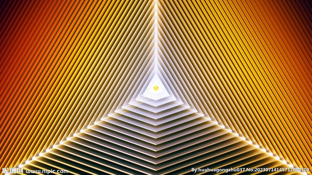 黄色抽象拉丝3D立体流体渐变黄