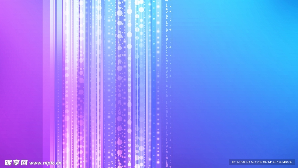 紫色渐变抽象科技线条背景