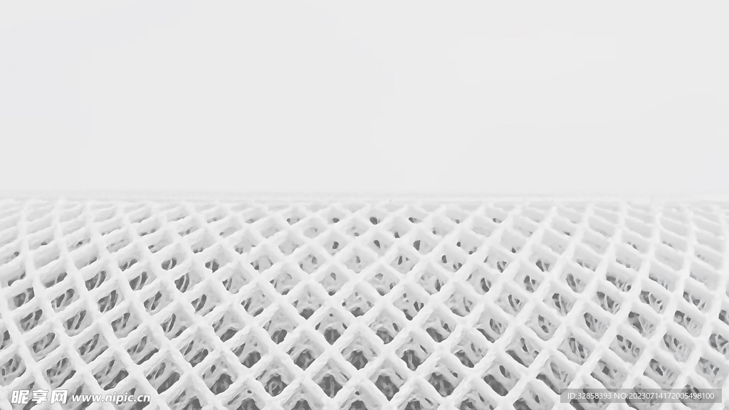 白色3d规则圆形抽象科技纹理