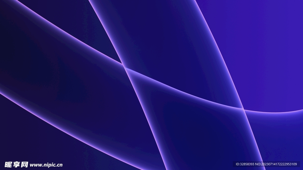 紫色渐变抽象科技线条背景