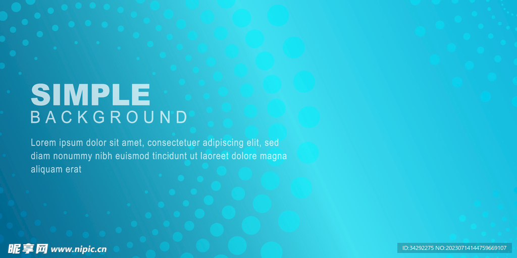 简约蓝色科技背景