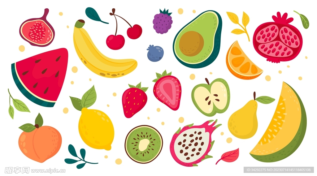 水果插画