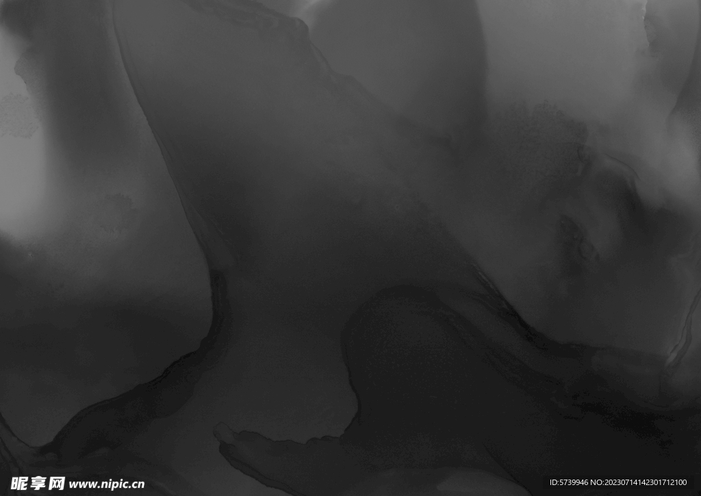 创意水彩墨韵背景图片