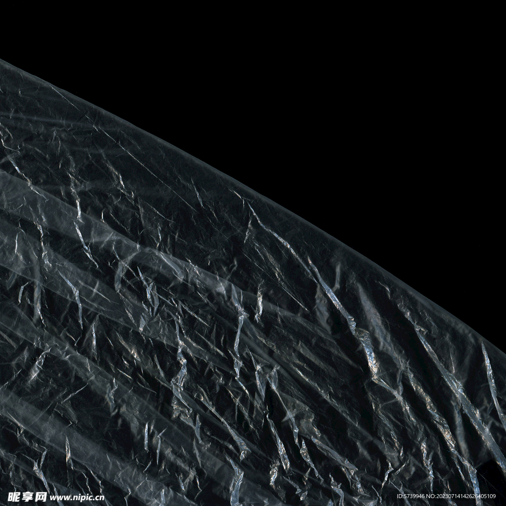 透明塑料袋纹理素材