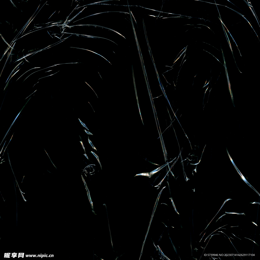 透明塑料袋纹理素材