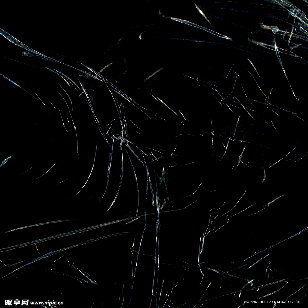 透明塑料袋纹理素材