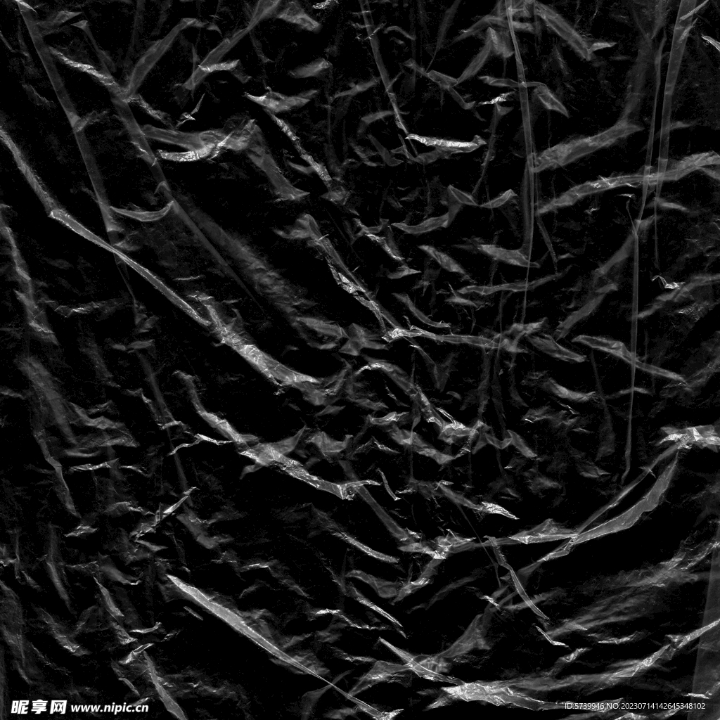 透明塑料袋纹理素材