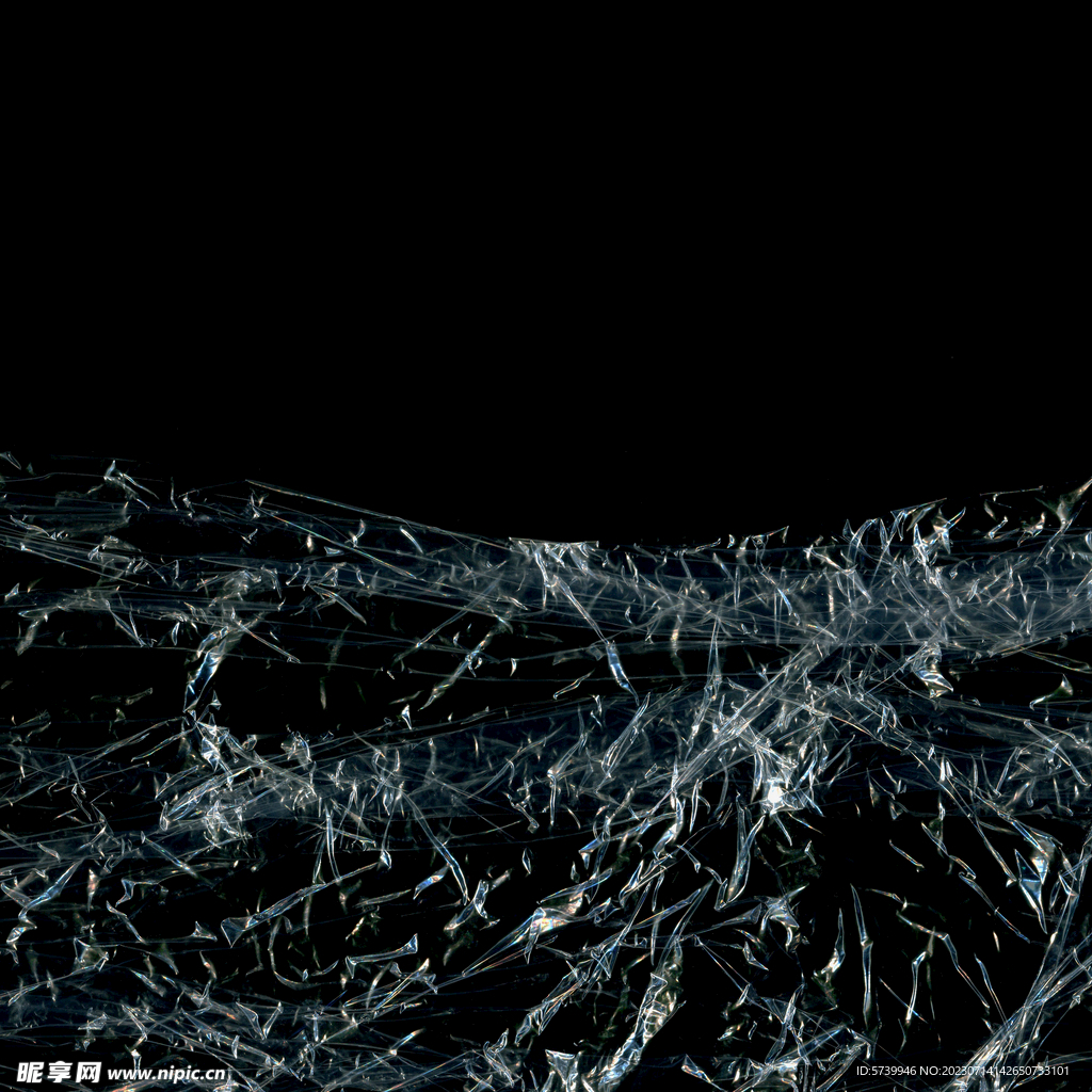 透明塑料袋纹理素材