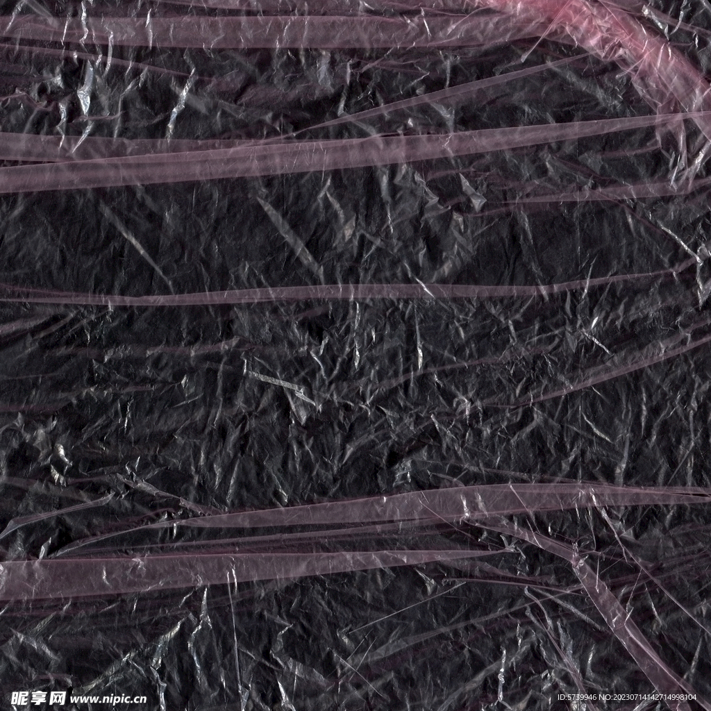 透明塑料袋纹理素材