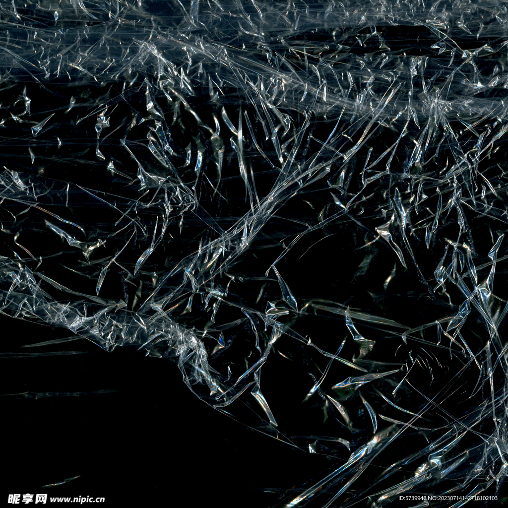 透明塑料袋纹理素材