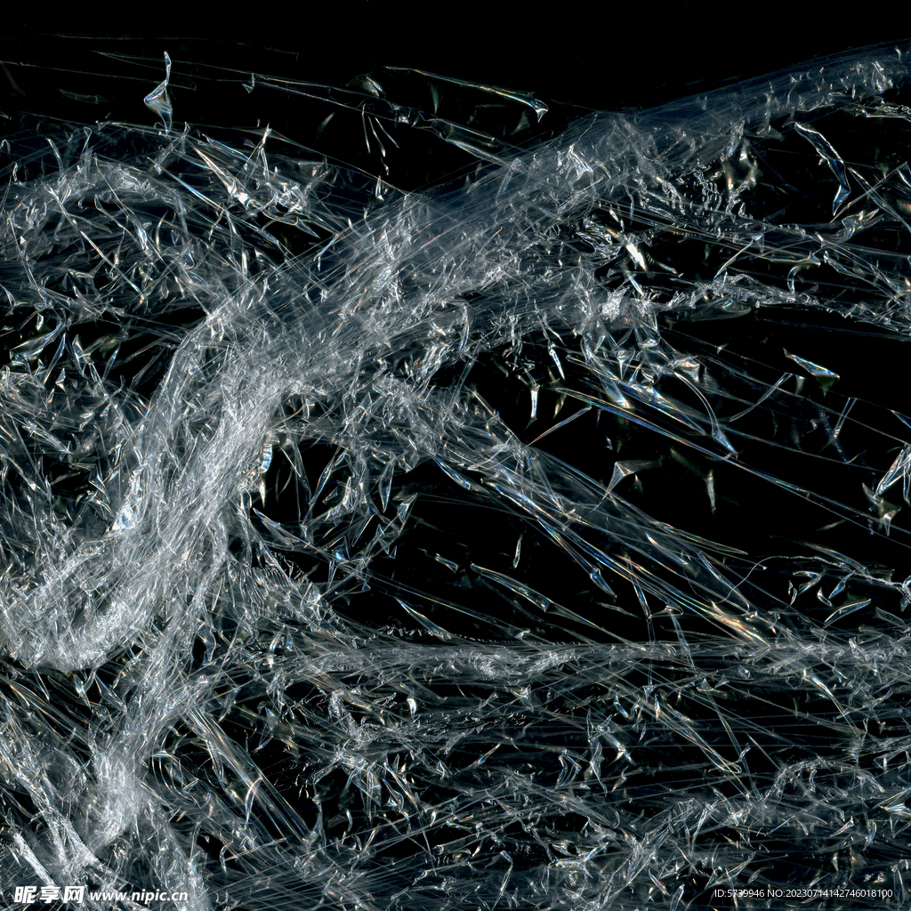 透明塑料袋纹理素材