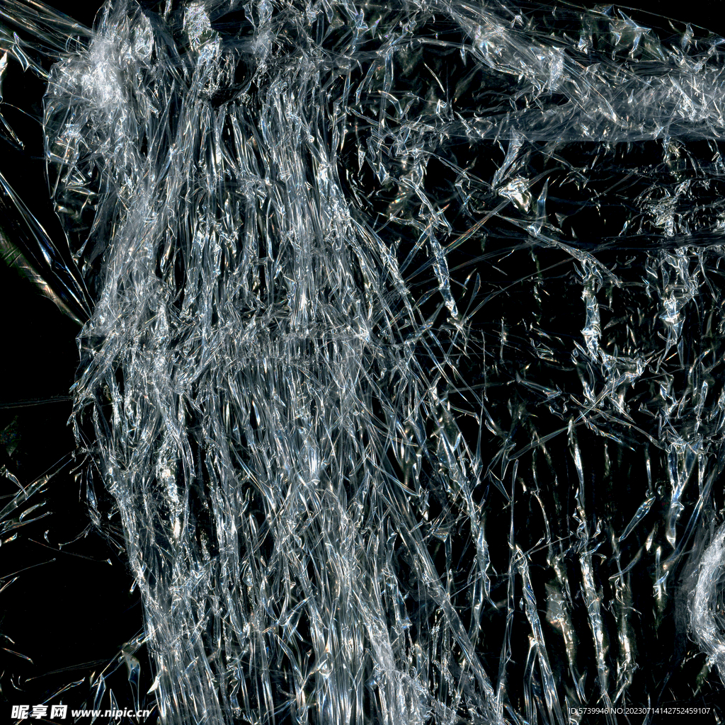 透明塑料袋纹理素材