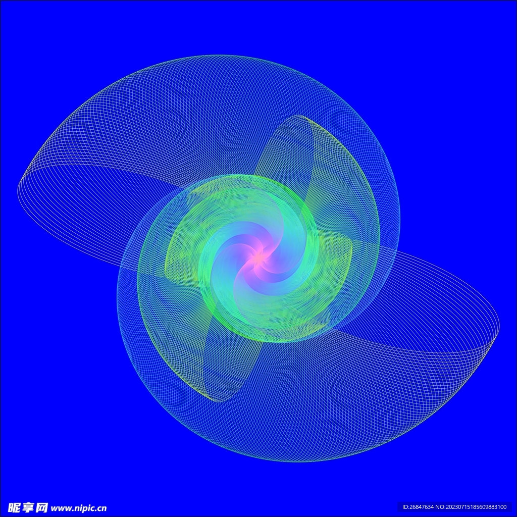抽象条纹炫光图