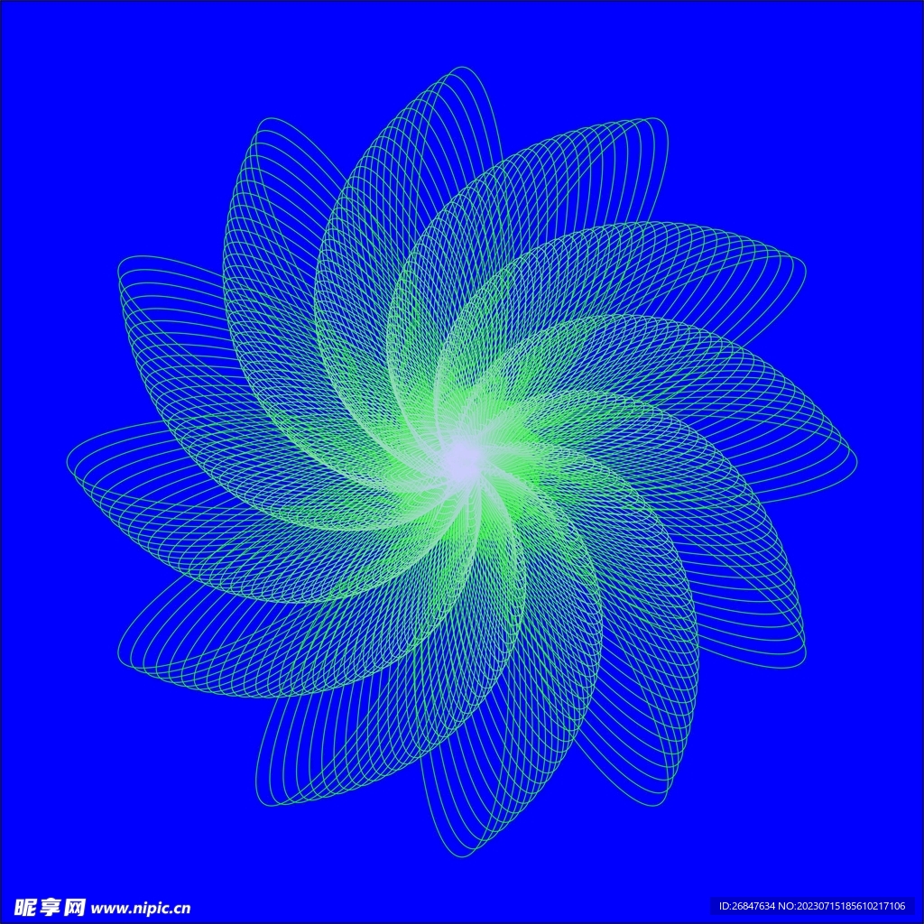 抽象条纹炫光图