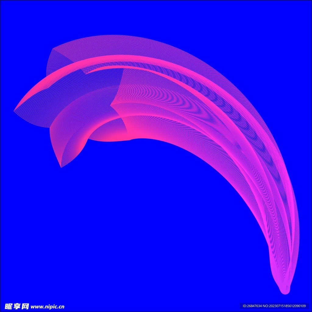 抽象条纹炫光图