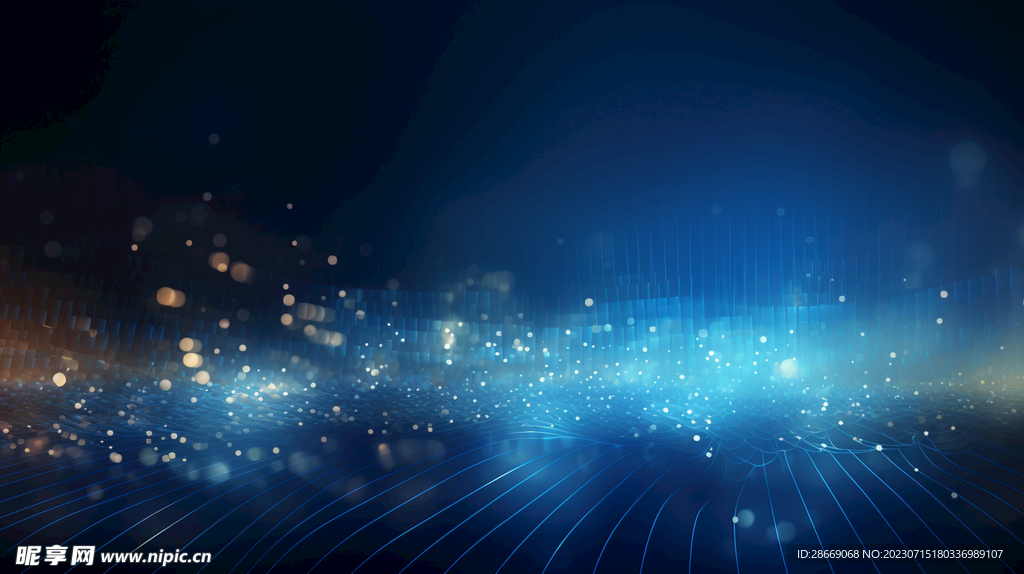 科技感闪光背景图