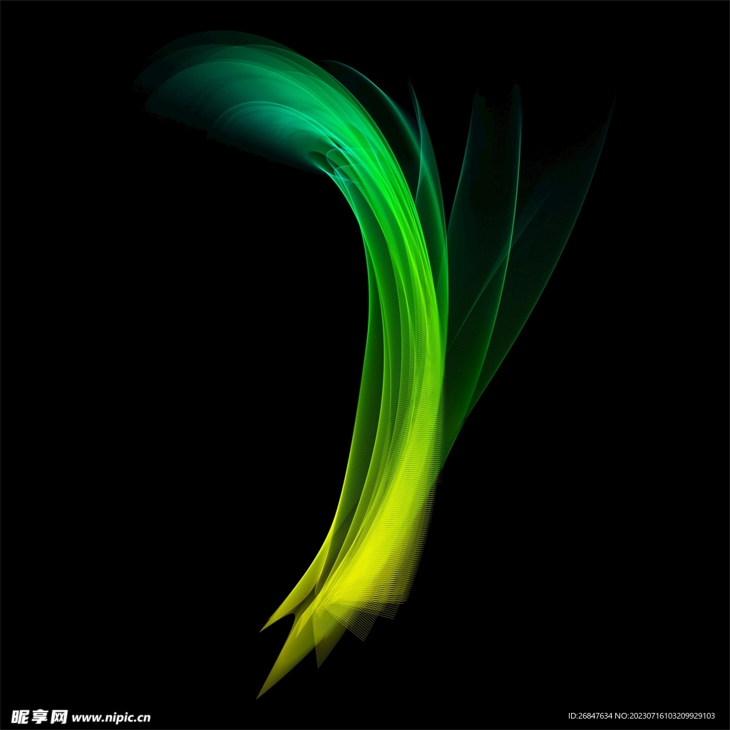 抽象条纹炫光图