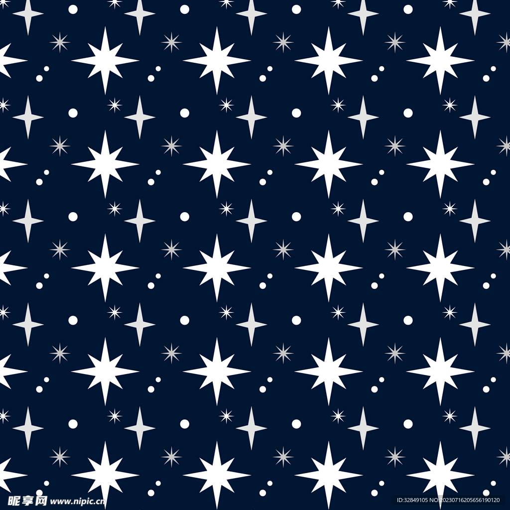 矢量星星背景