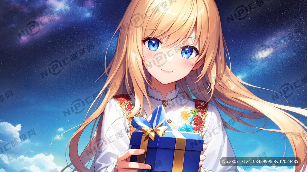 微笑是给别人最好的礼物