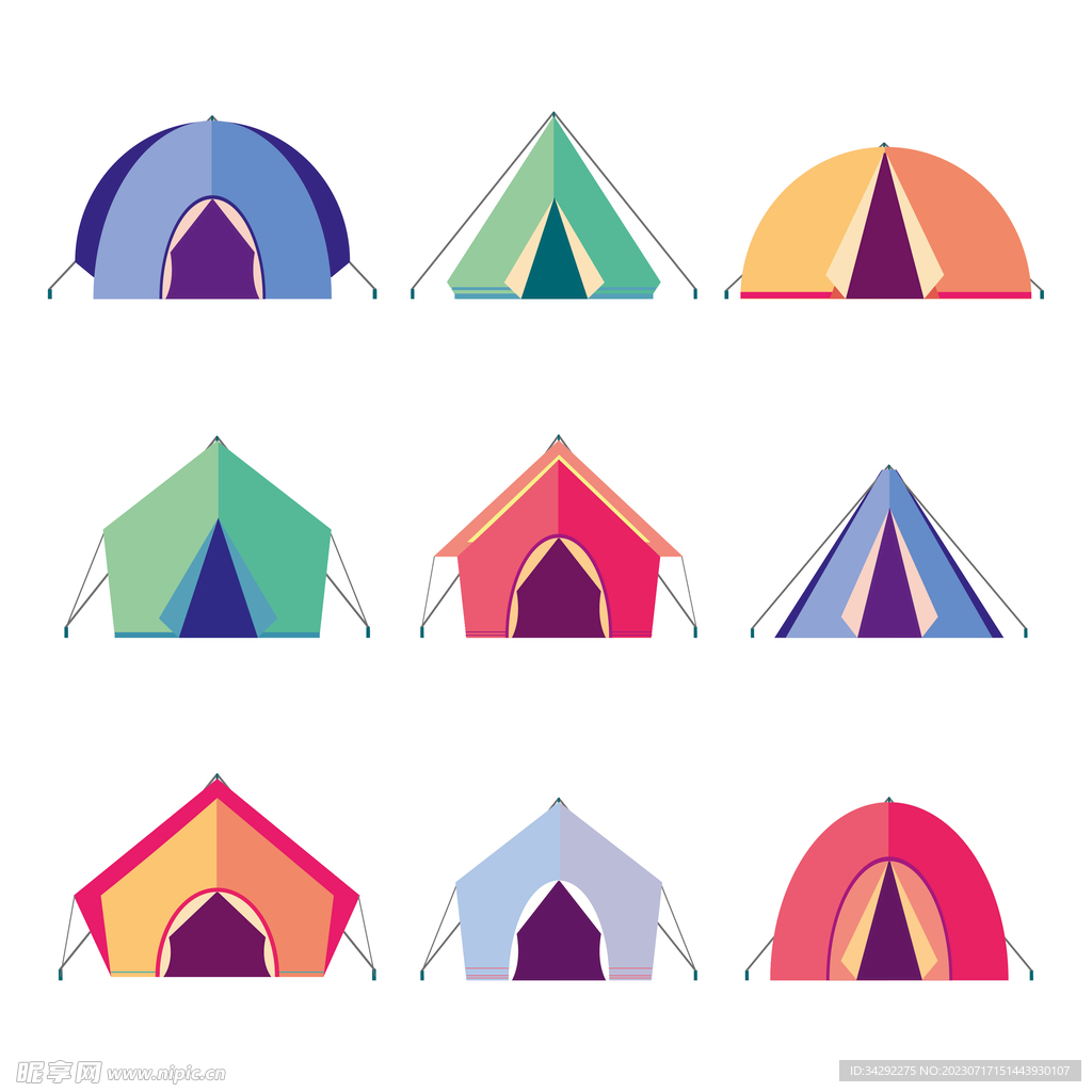 卡通帐篷