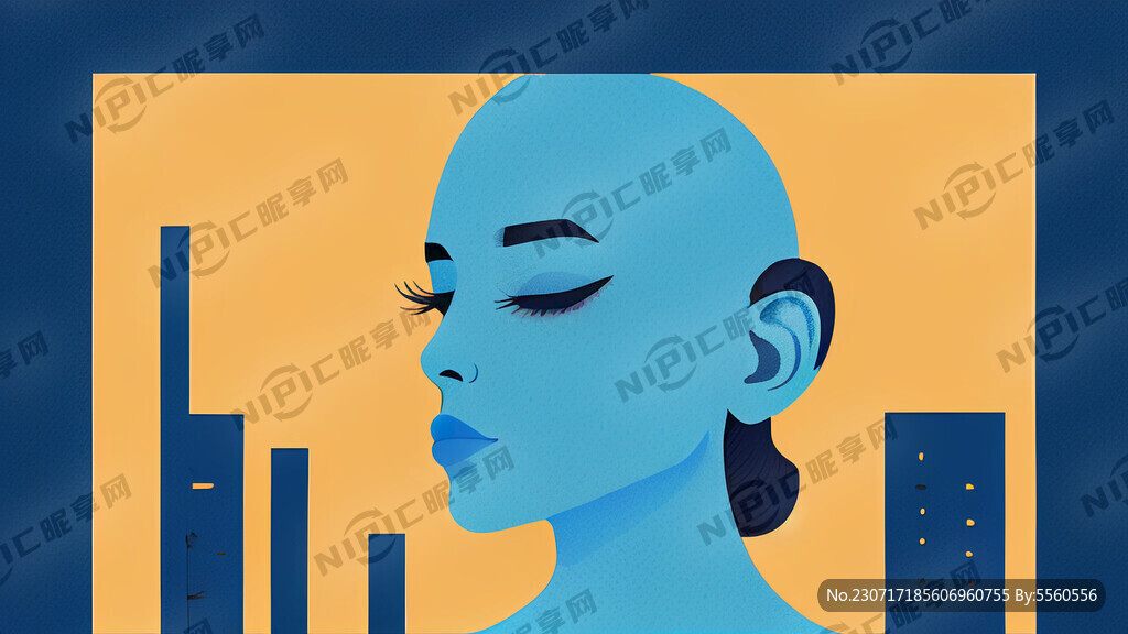 生成一张皮肤管理中心的项目海报