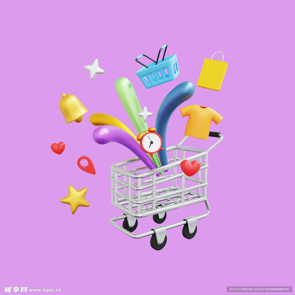 购物车素材 