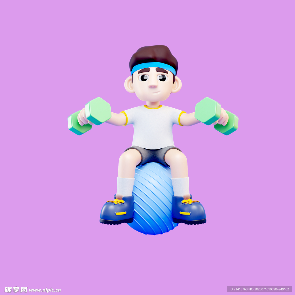 3D动画男孩 