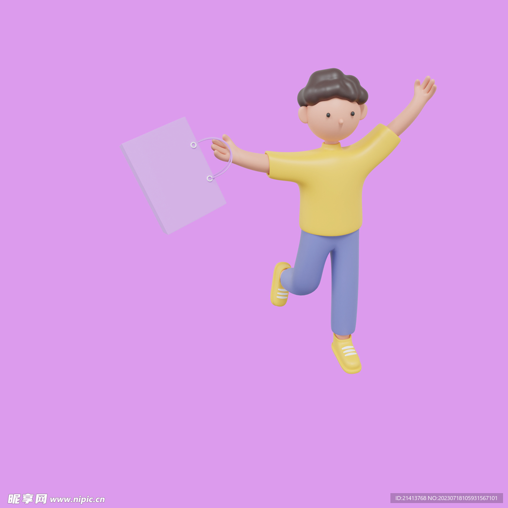 3D动画男孩 