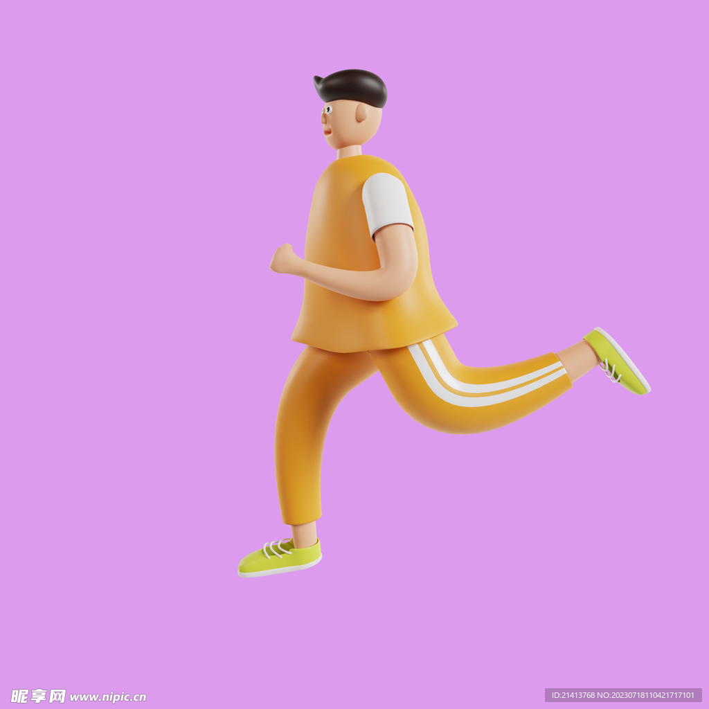 3D动画男孩