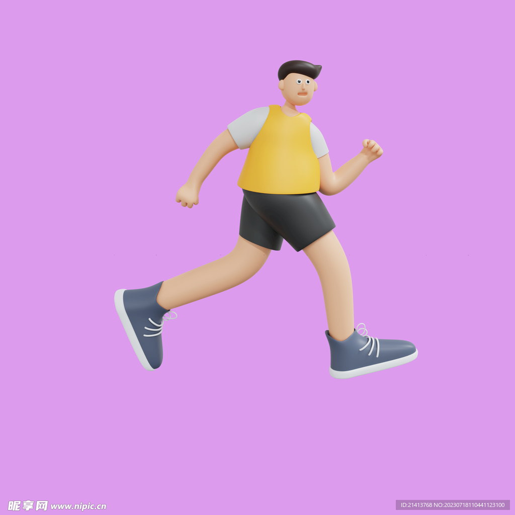 3D动画男孩 