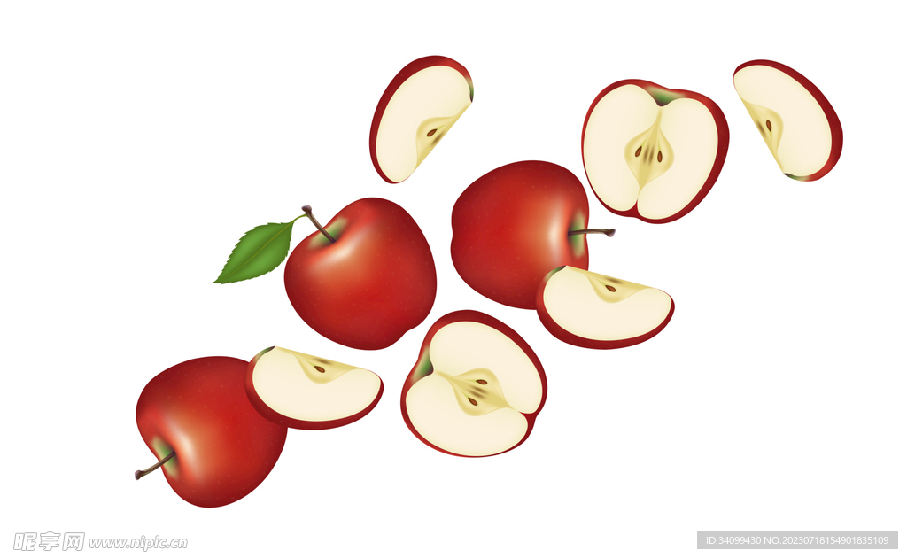 卡通苹果