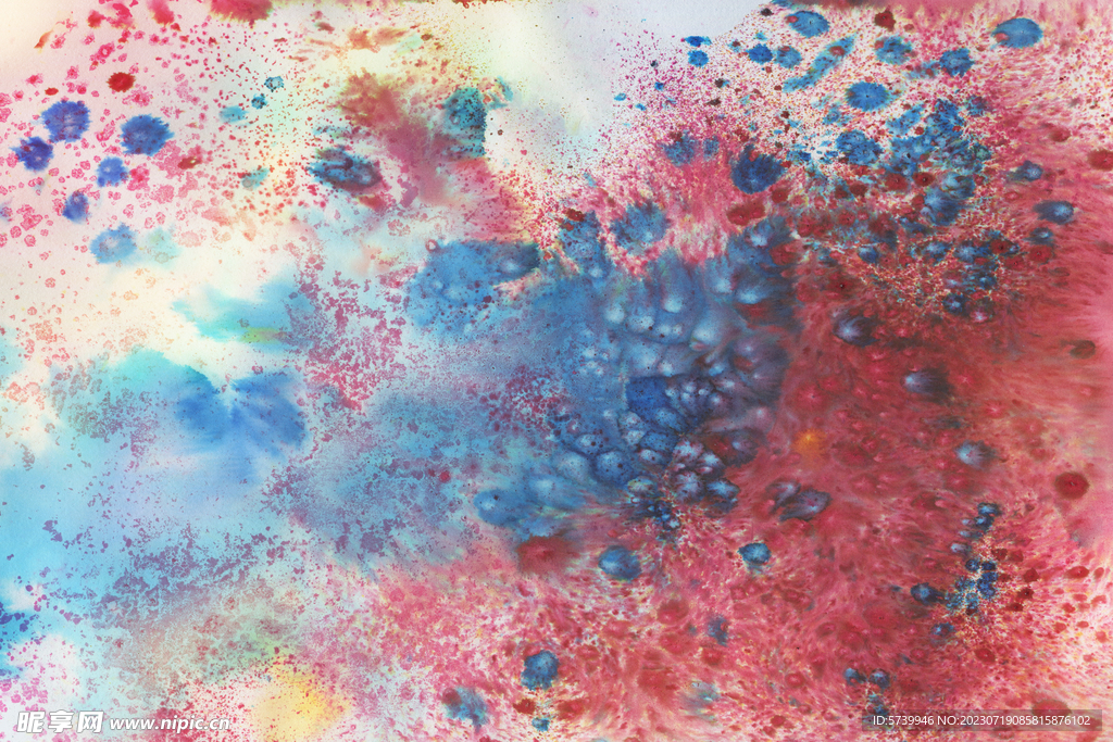 炫彩水彩墨韵纹理