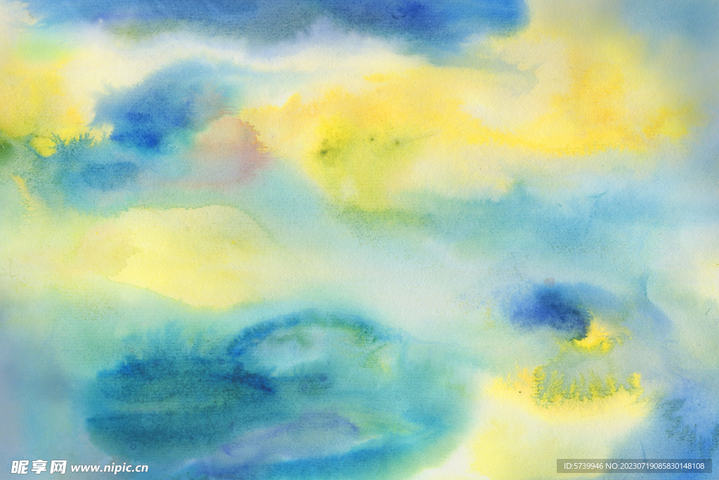 炫彩水彩墨韵纹理