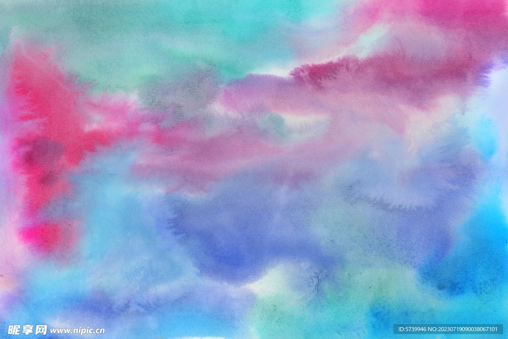 炫彩水彩墨韵纹理