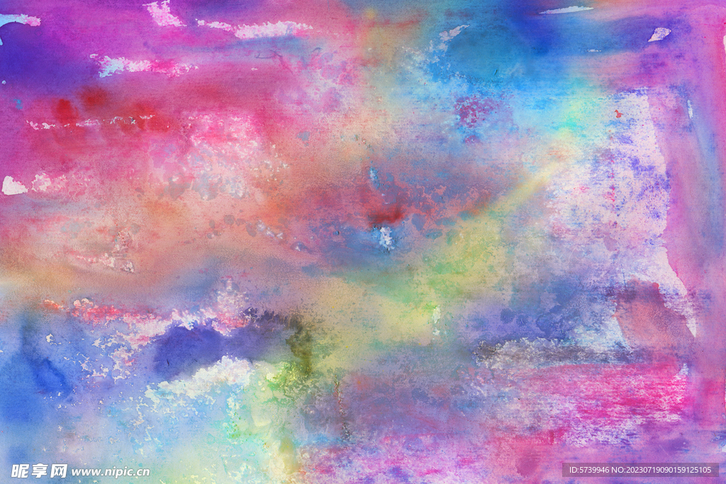 炫彩水彩墨韵纹理