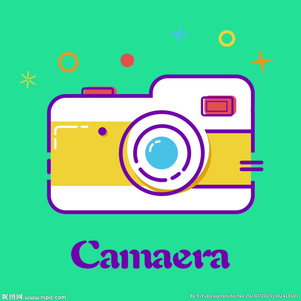 照相机卡通素材