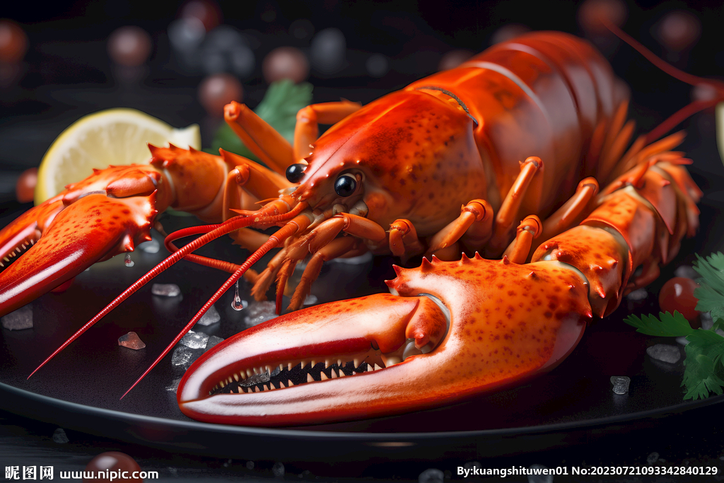龙虾摄影
