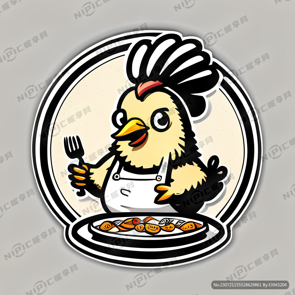 完全由黑白色组成