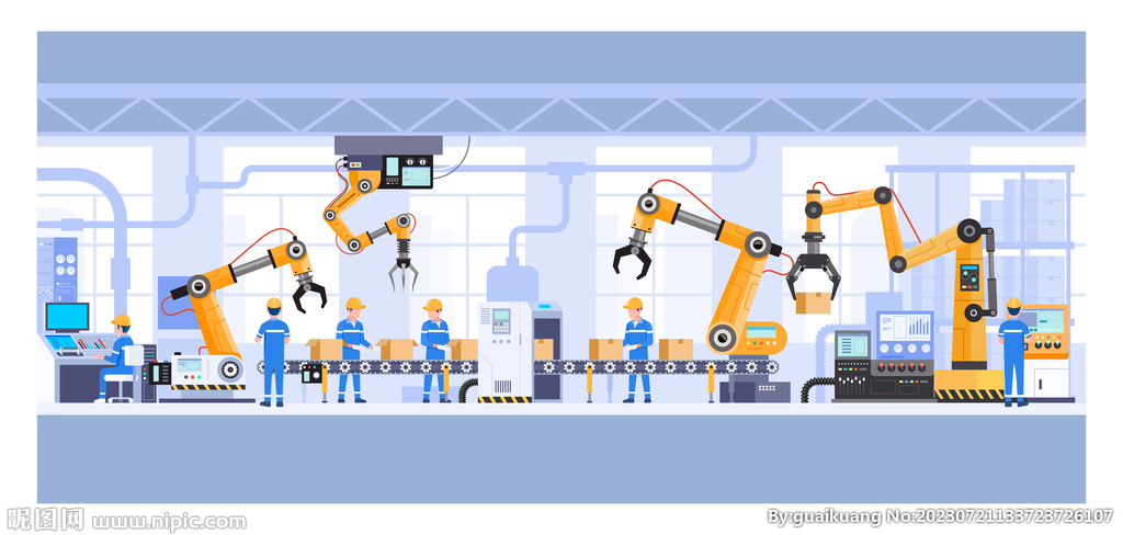 工业智造生产车间