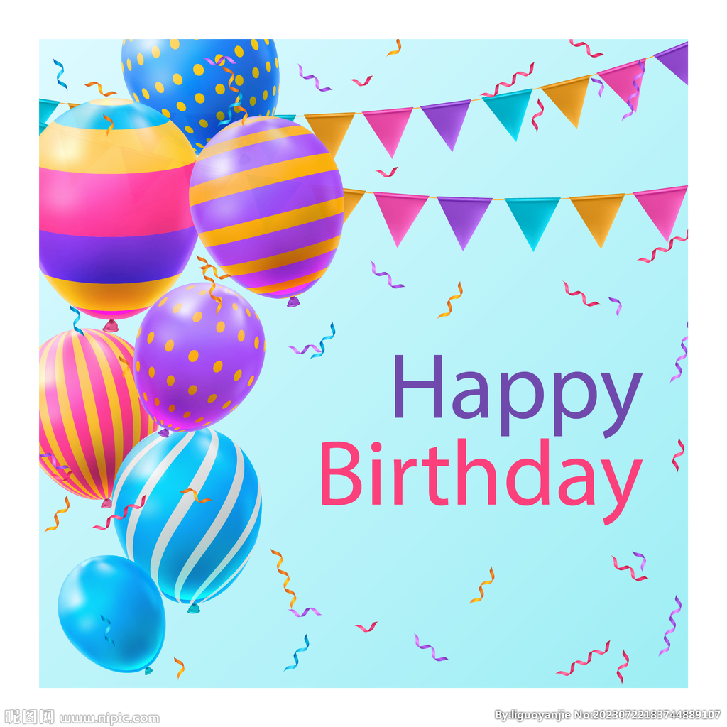 生日海报