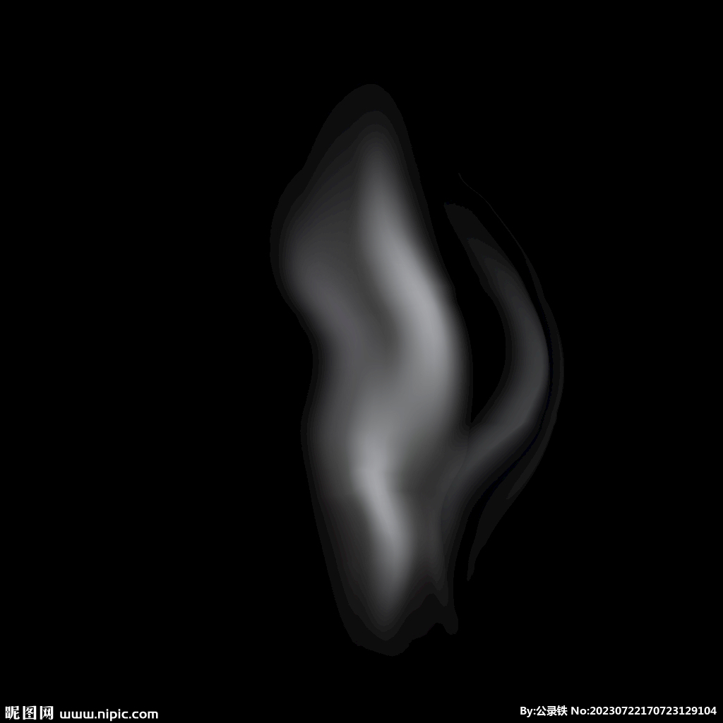 白色烟雾缭绕免抠素材