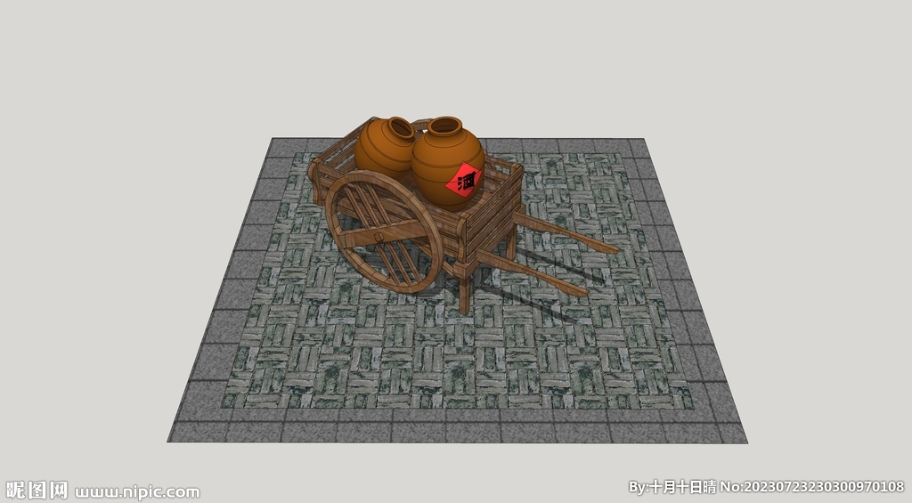 乡村民俗广场景观小品