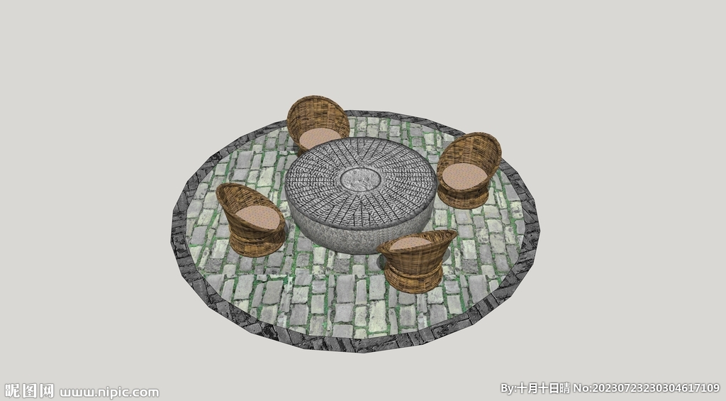 乡村民俗广场景观小品