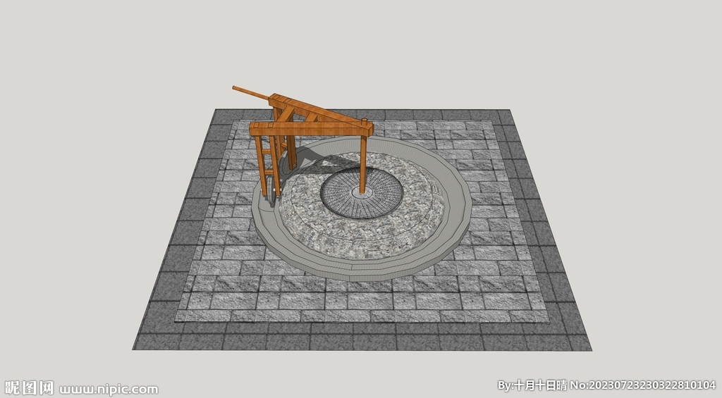 乡村民俗广场景观小品