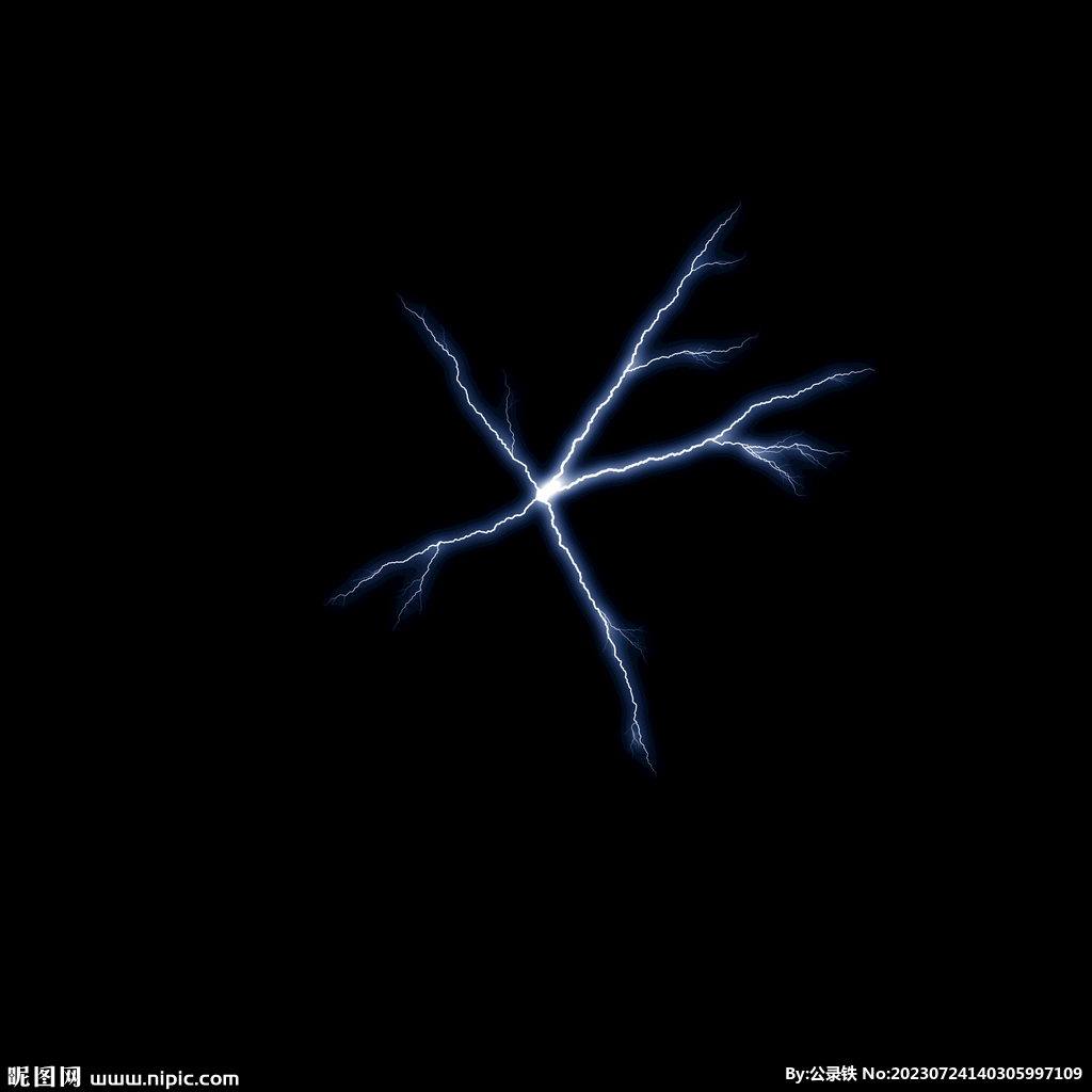 闪电闪光雷电叠加背景素材