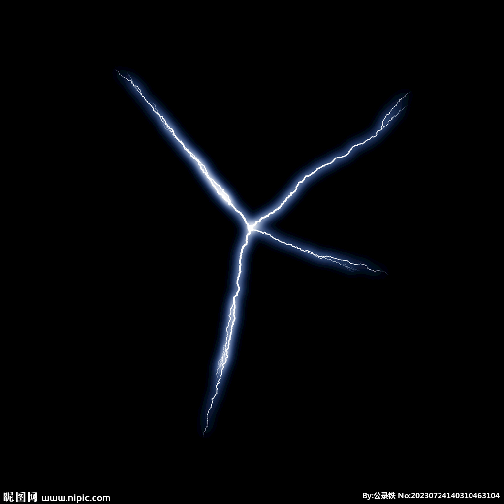 闪电闪光雷电叠加背景素材