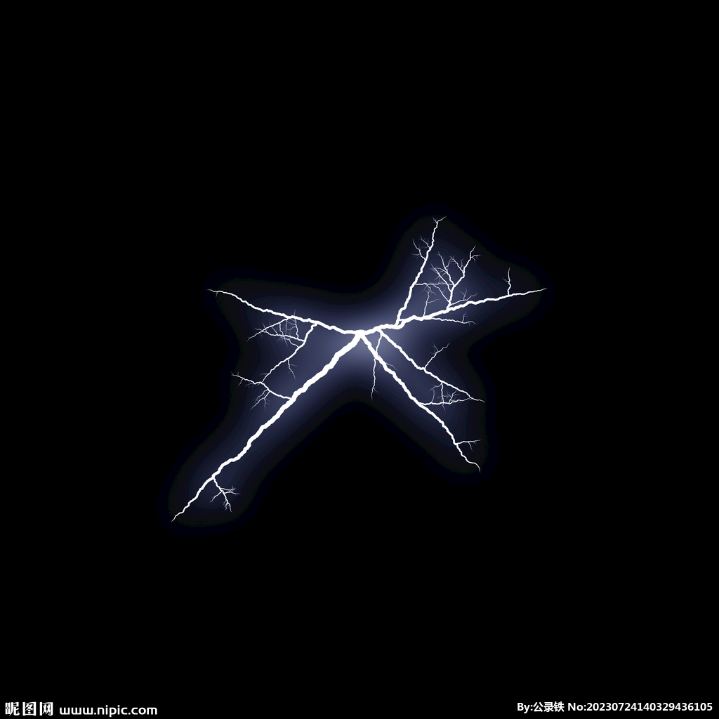 闪电闪光雷电叠加背景素材