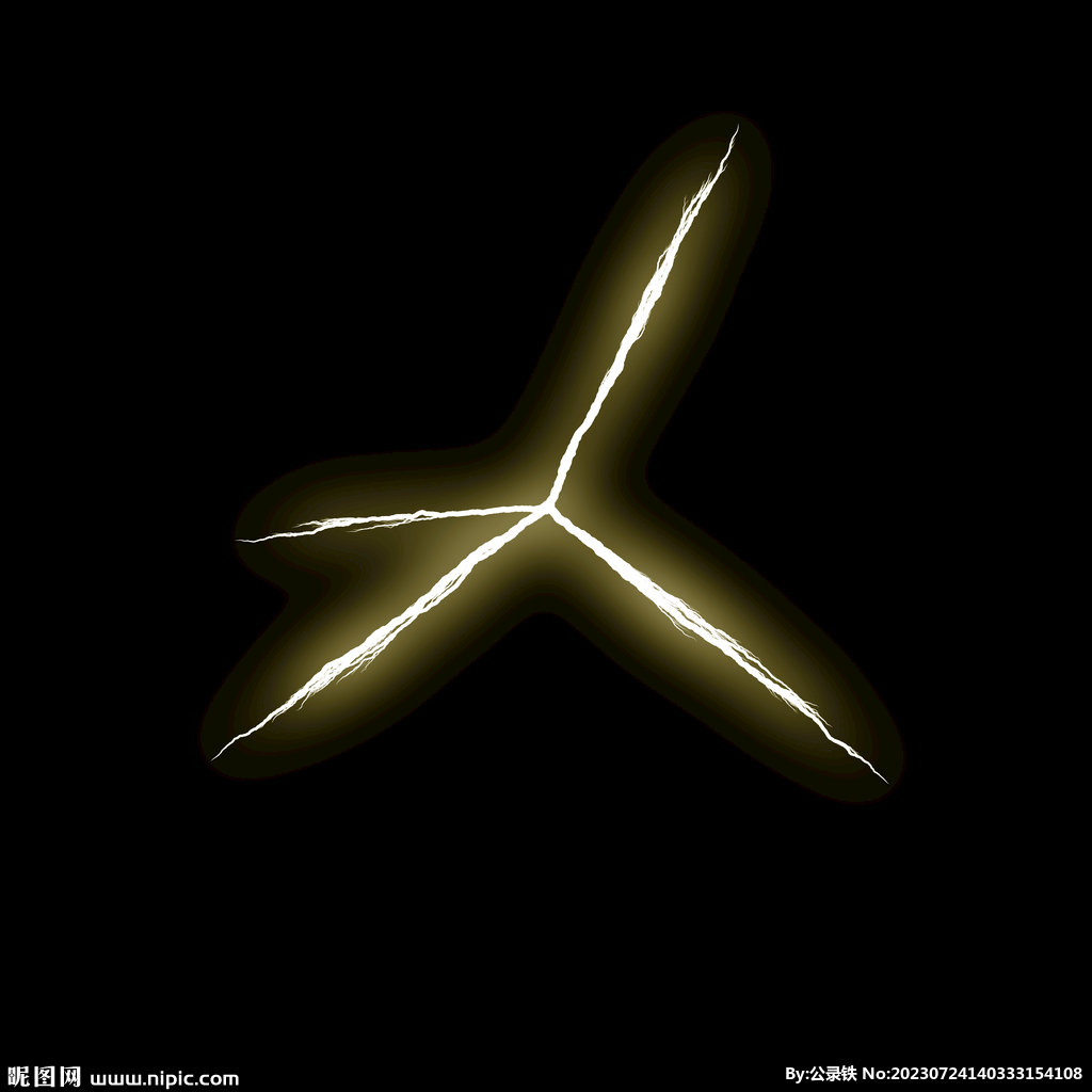 闪电闪光雷电叠加背景素材