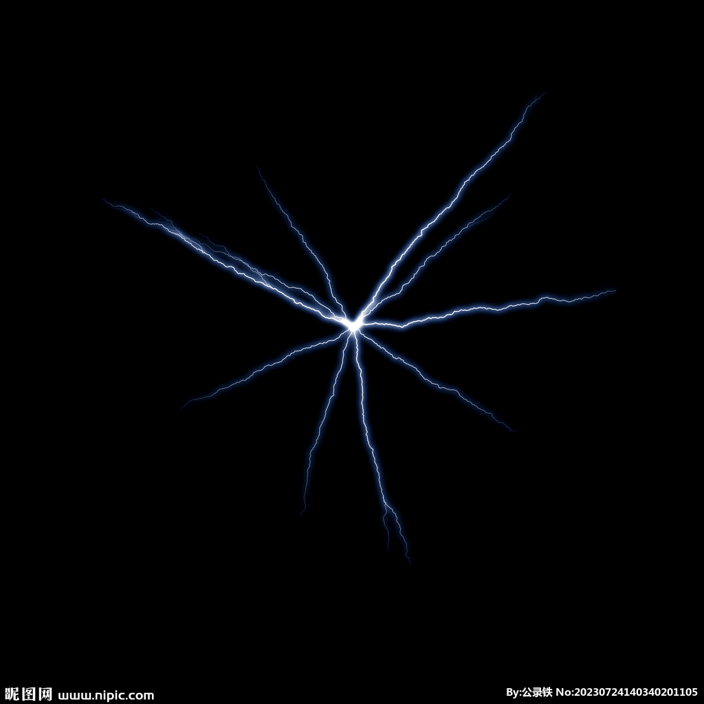 闪电闪光雷电叠加背景素材